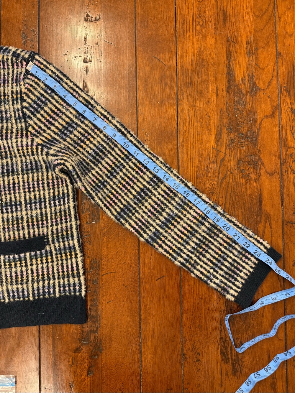Talbots Sparkle Tweed Crewneck Cardigan Sweater NWT Size Medium - Picture 8 of 8